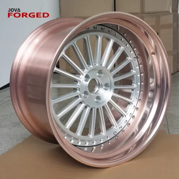 Rose gold car rim wheels for tesla model 3 model y Tesla 21 inch rims
